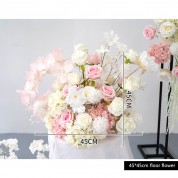 Pale Pink Wedding Table Decor