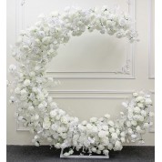 Round Wood Wedding Arches