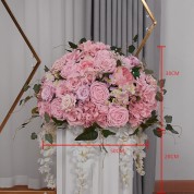 Paper Flower Arrangement Basket