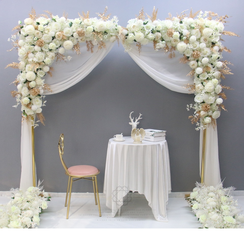 light up wedding arch