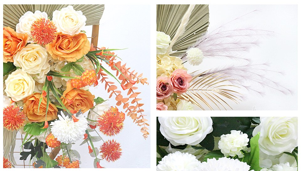 white green flower arrangements8