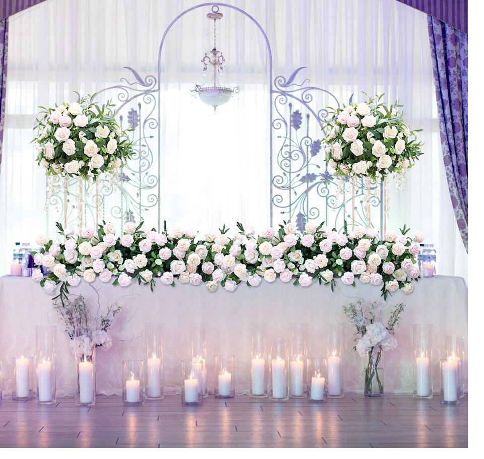 round wedding backdrop stand