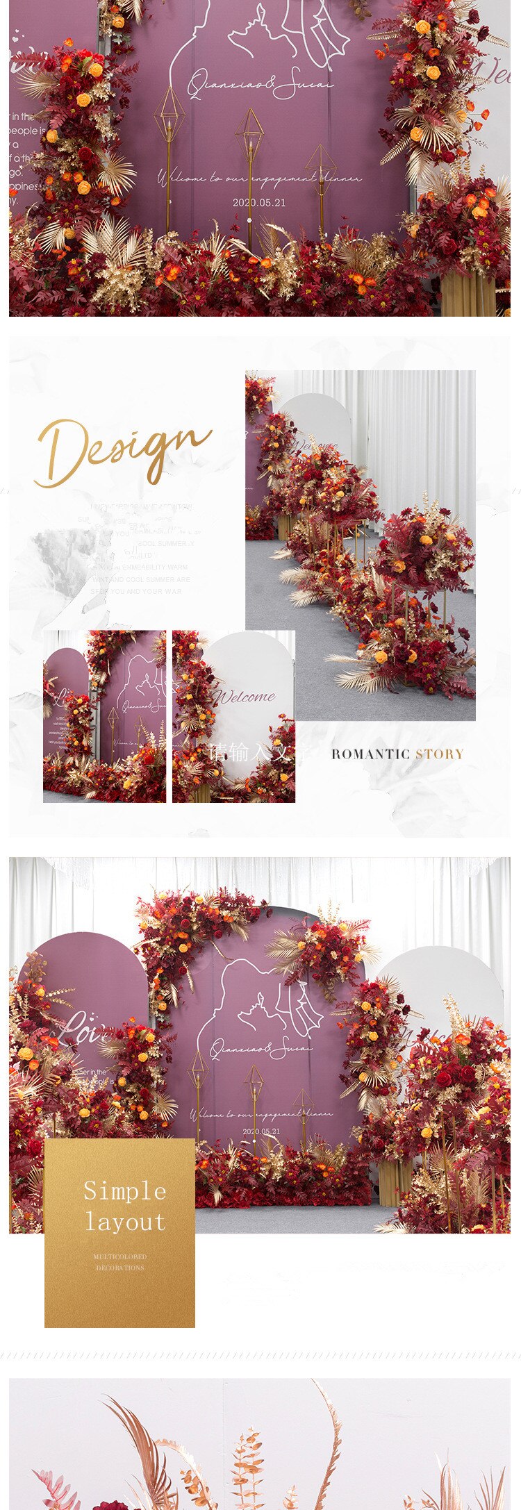 love is patient wedding decor3