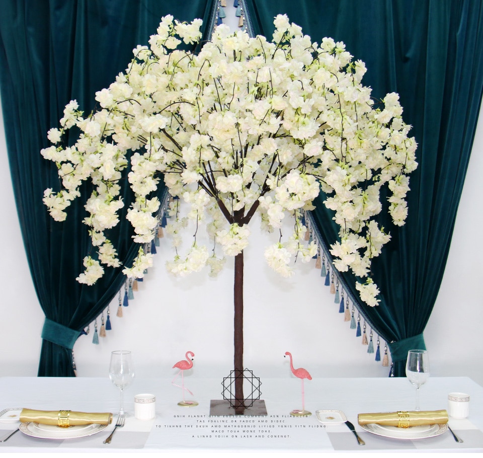 dark blue flower curtains