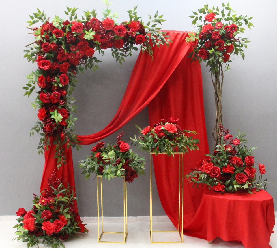 giant artificial flower wall9