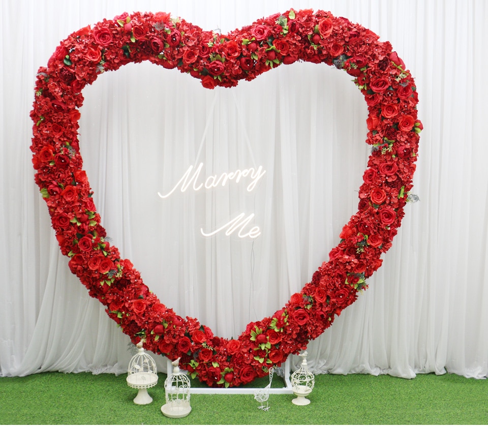 coral and yellow wedding decorations