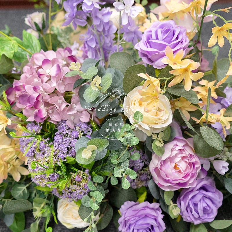 bridal table flower hydrangea3