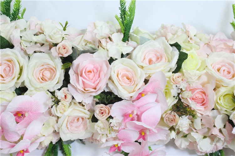 pink faux flower arrangements9