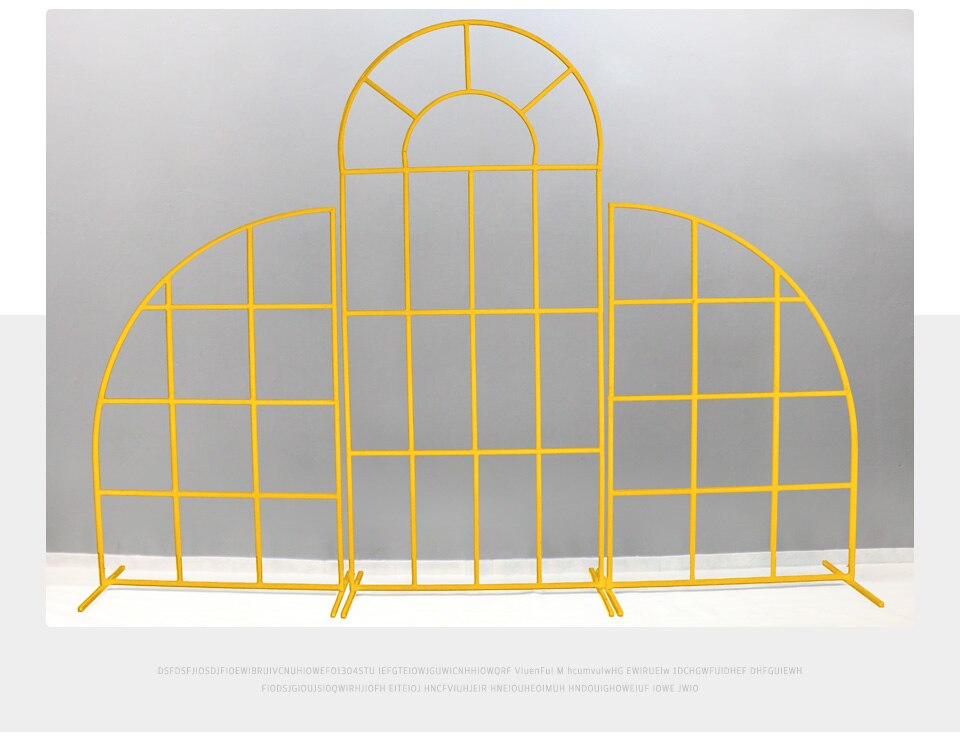 Estimating fabric quantity for a 7ft wedding arch