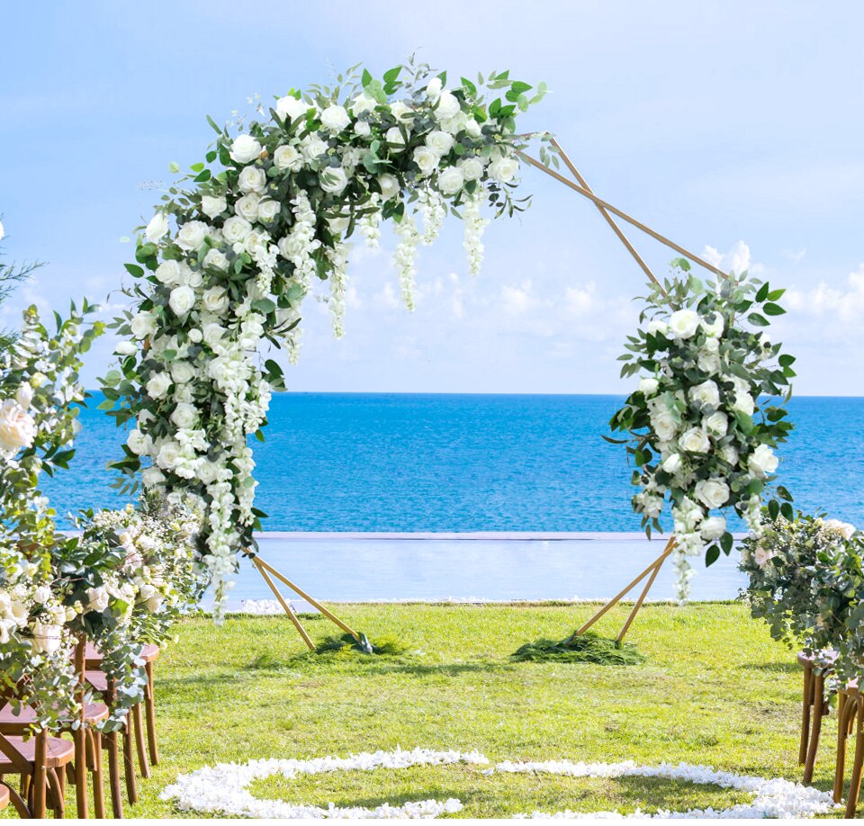 pathway decoration for wedding