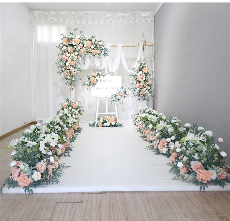 build triangle wedding arch8