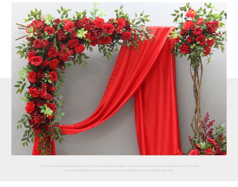 giant artificial flower wall3