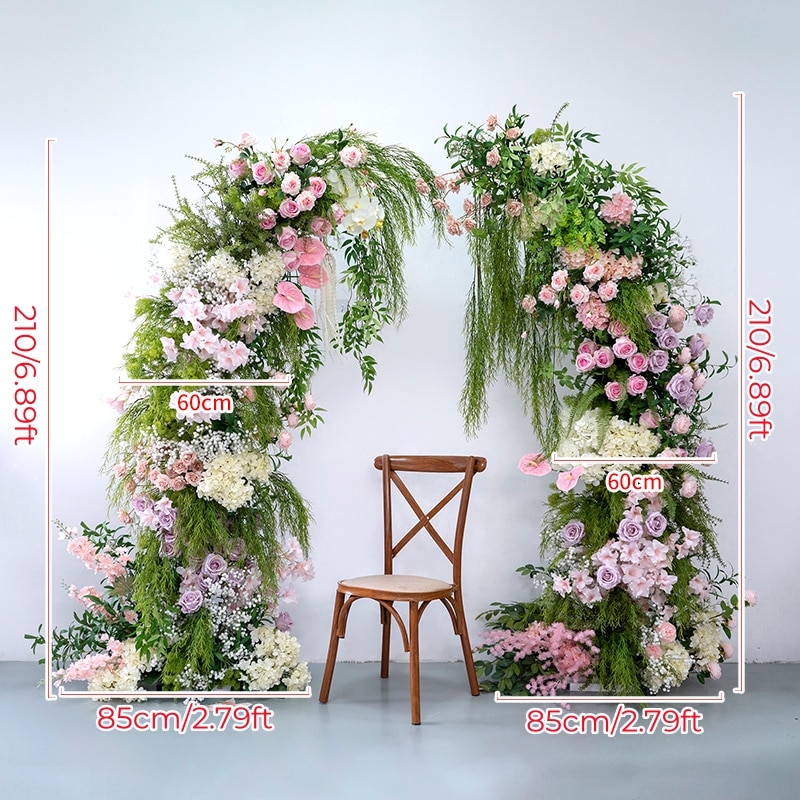 diy geometric wedding arch1