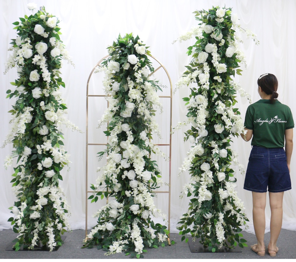 outdoor flower wall decor