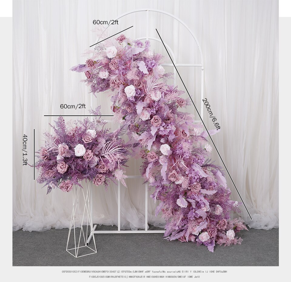 peach and white wedding backdrop1