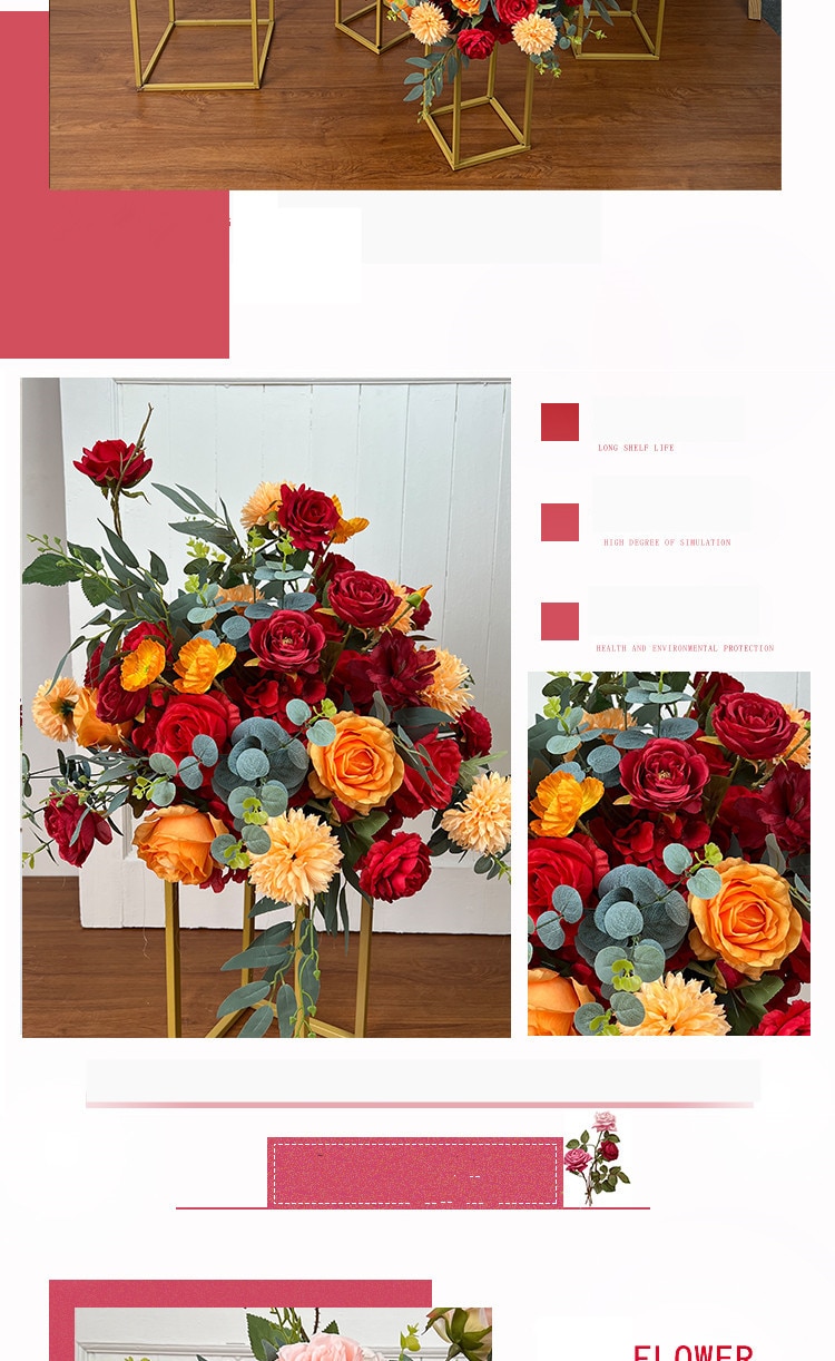 half circular flower arrangement8