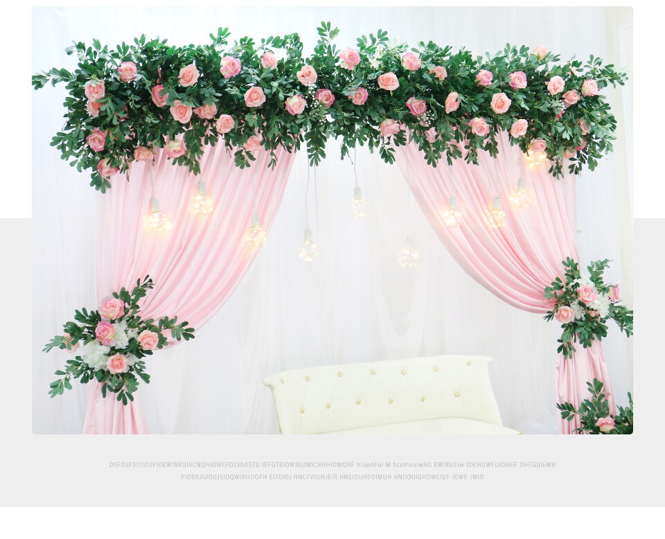 pink neon sign flower wall3