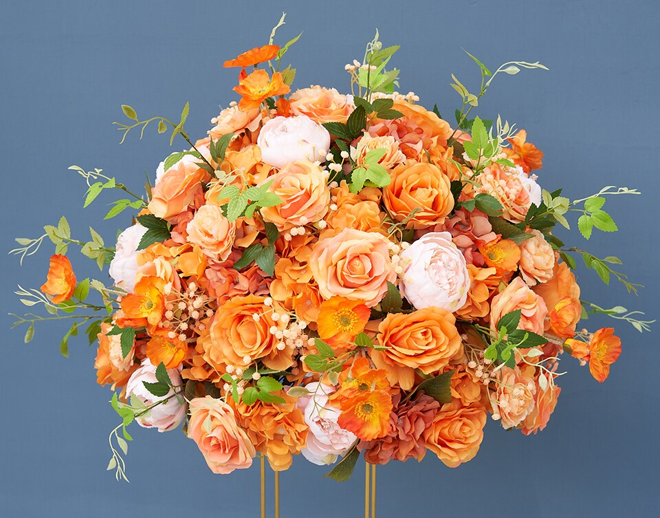 flower arrangement with tree braches hanging in kitchen2