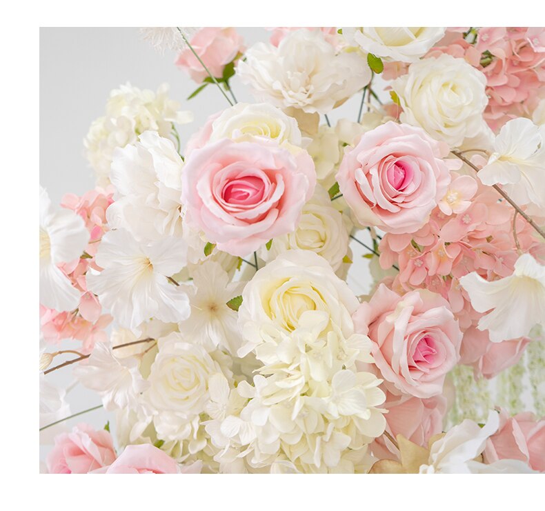 pale pink wedding table decor9