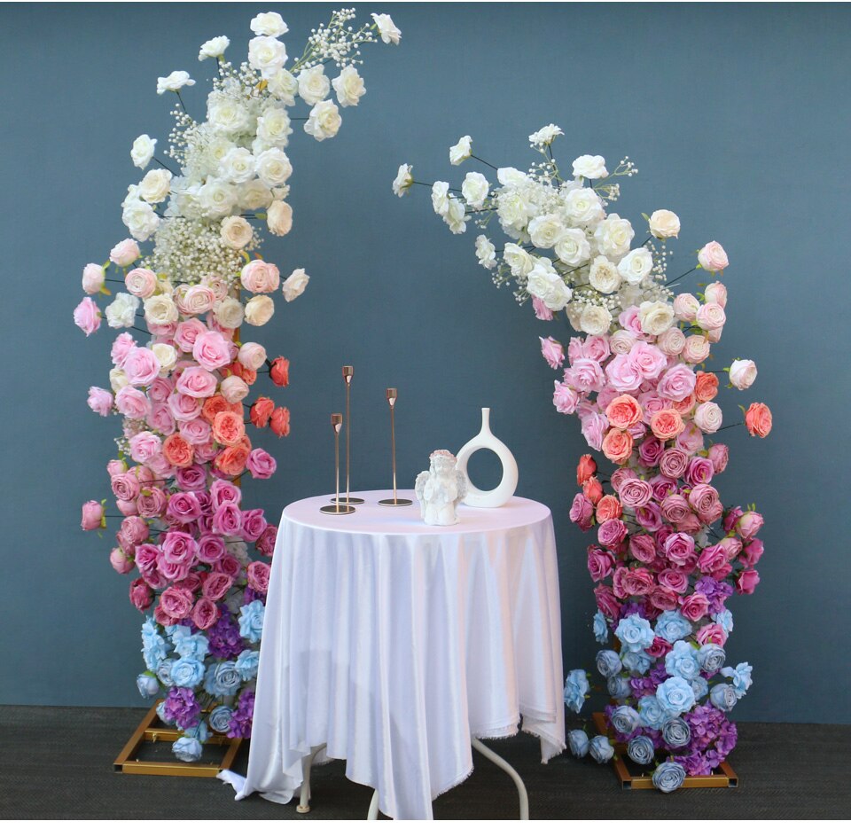 artificial rose flowers for wedding decoration8