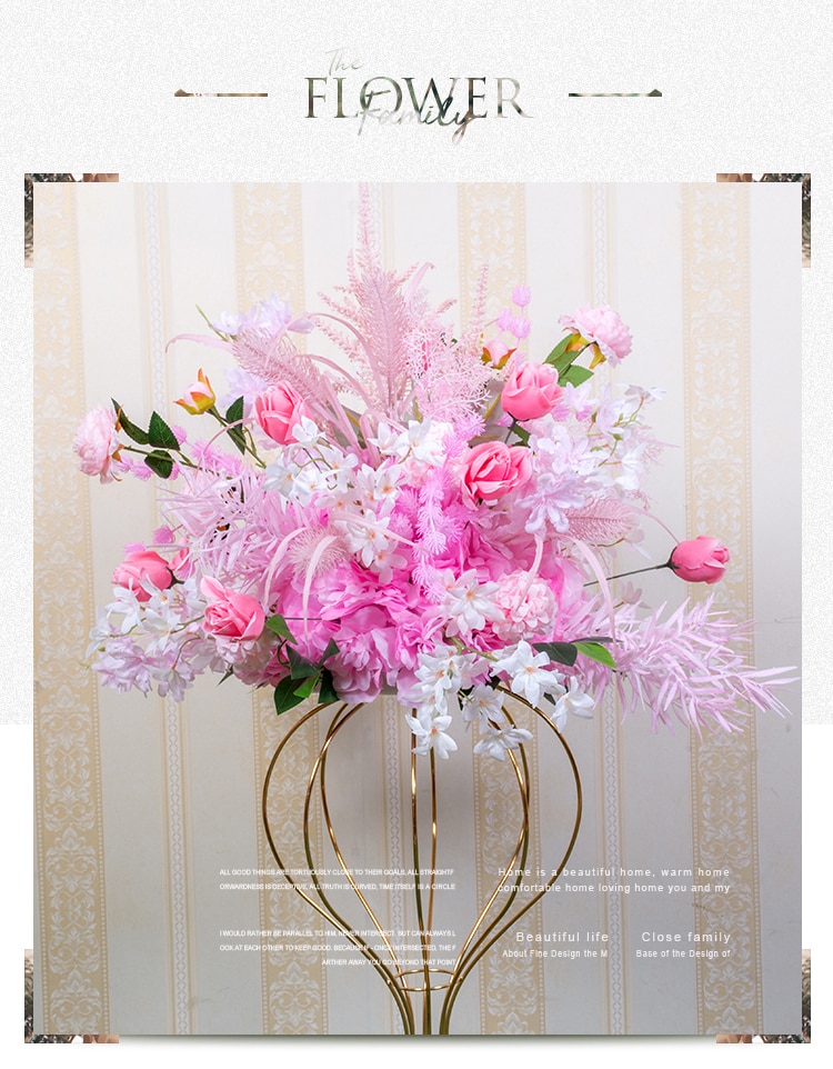 flower arrangement for walls