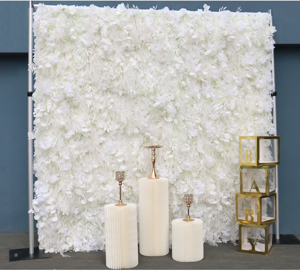 4ft x 7ft backdrop floral wedding wall10