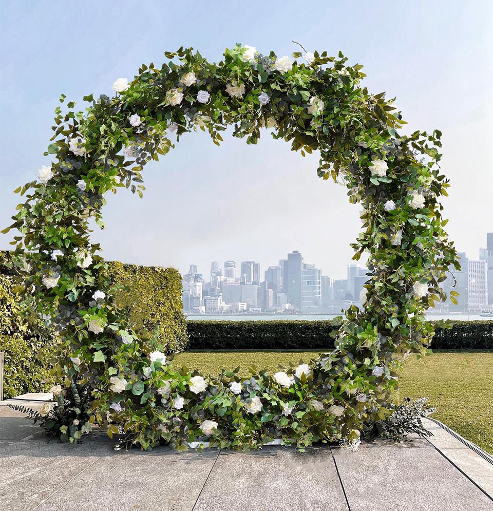 hindu wedding stage flower decoration