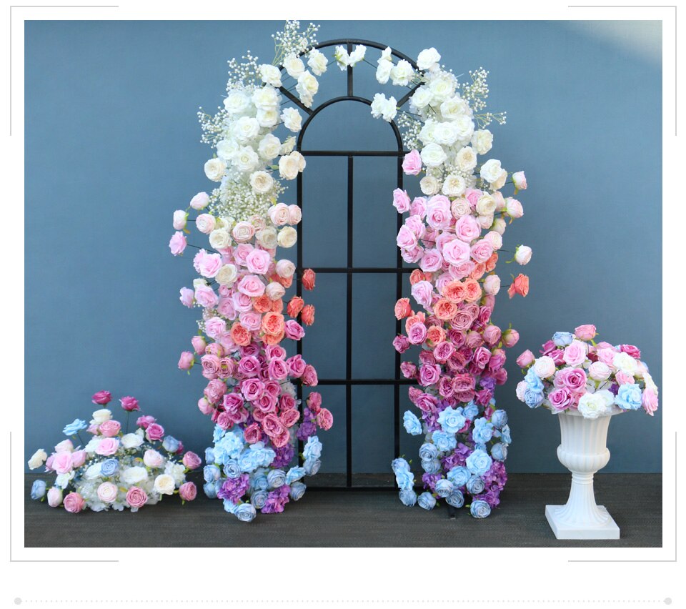 pink wedding backdrop decoration3