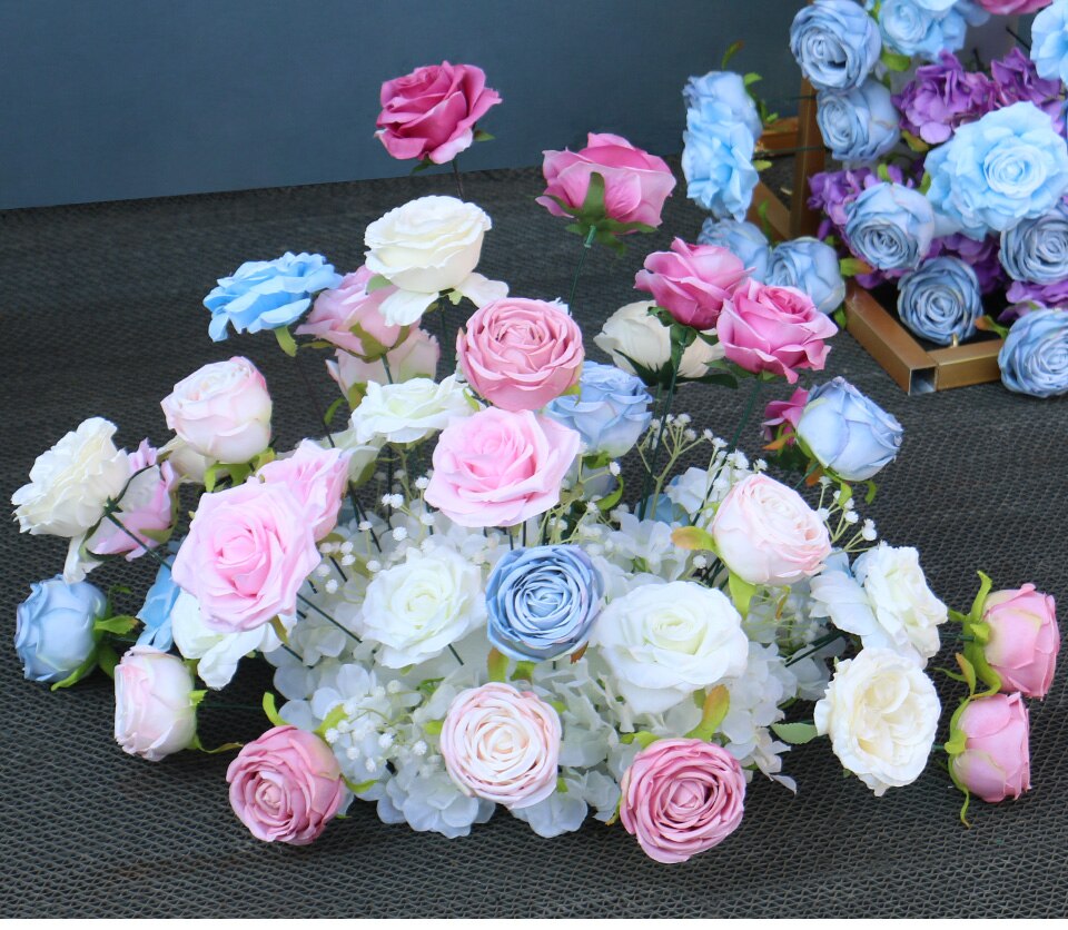 artificial rose flowers for wedding decoration10