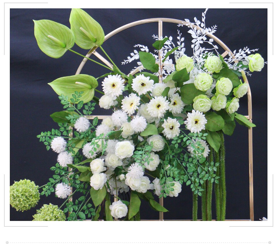 red white and green flower arrangements3