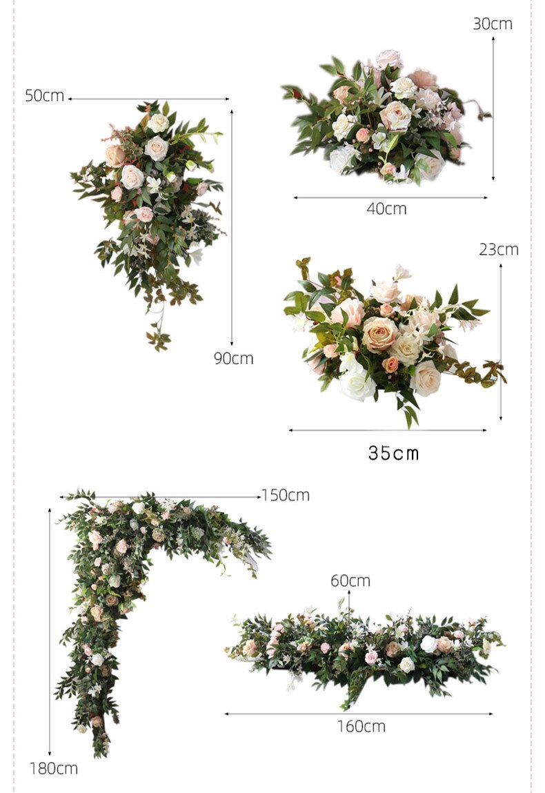 tall outdoor wedding flower arrangements1