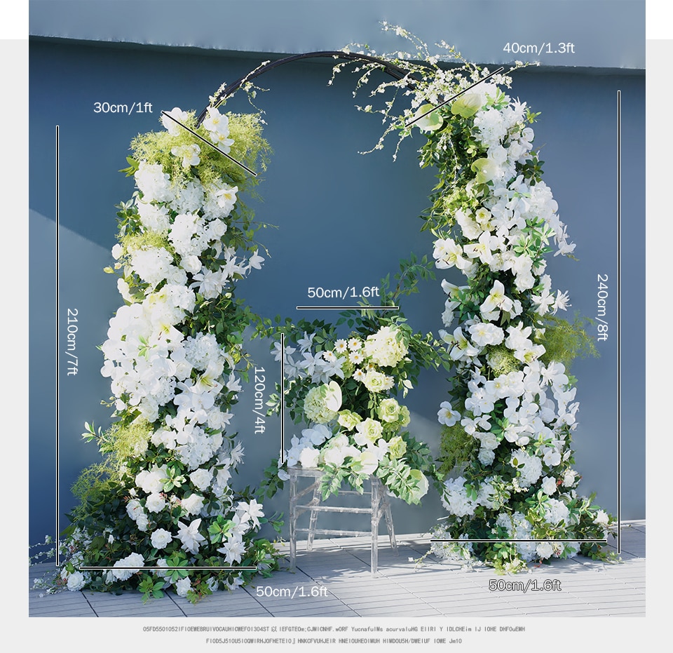 artificial hanging flower arrangements1