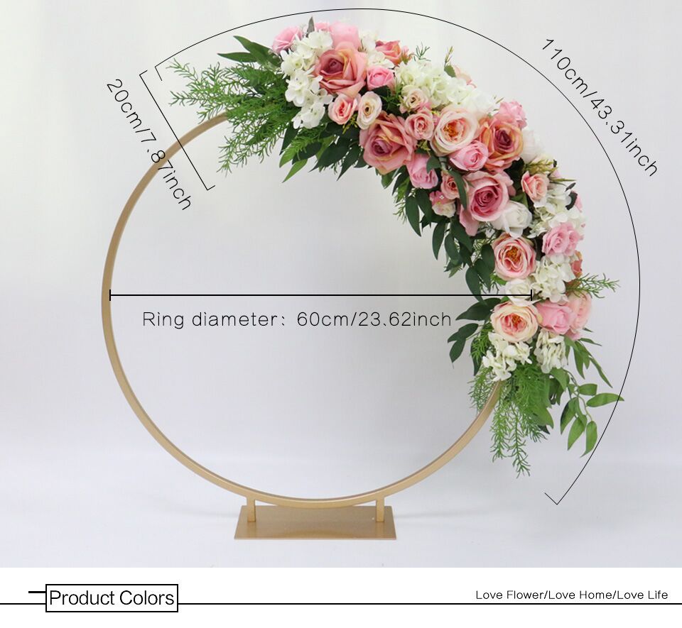 peach artificial flowers2