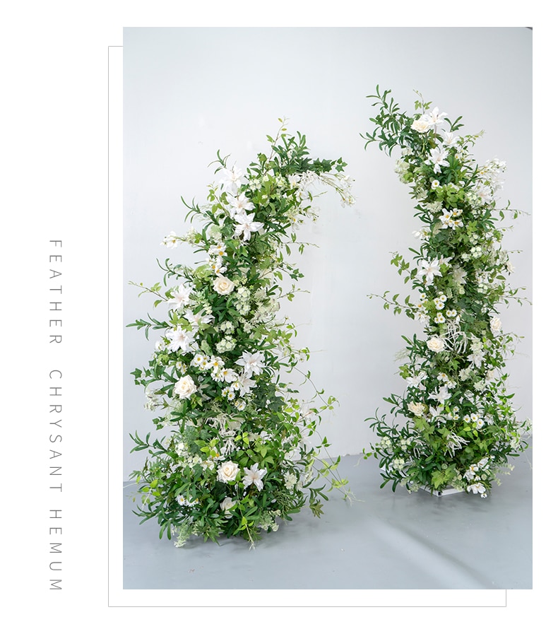 arch with artificial flowers9