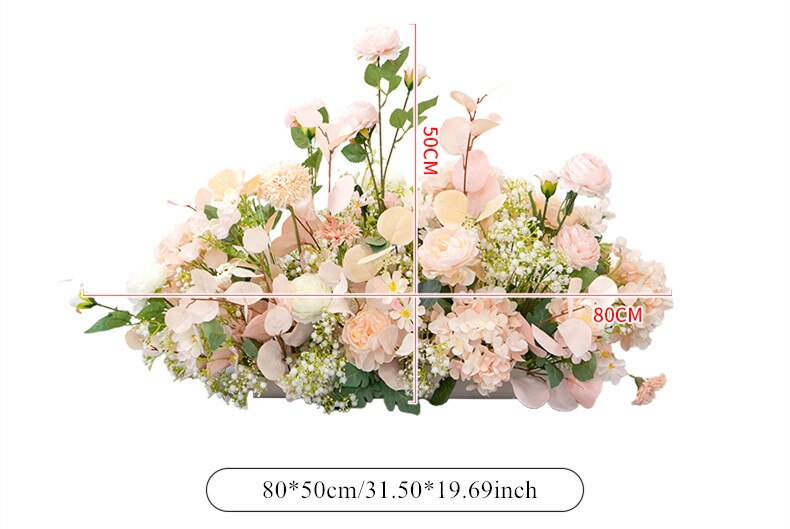 artificial flower wall decor1