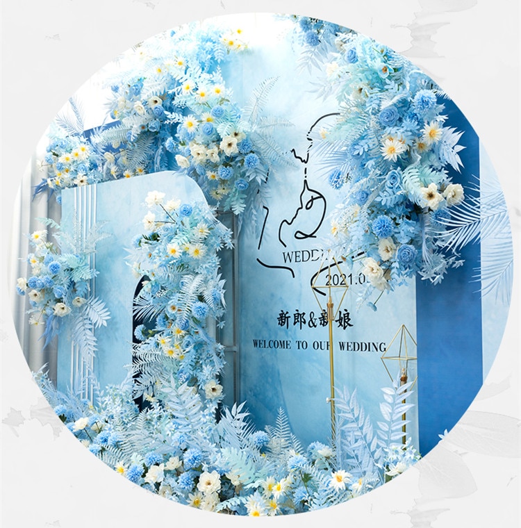 wedding decoration crystal flower stand