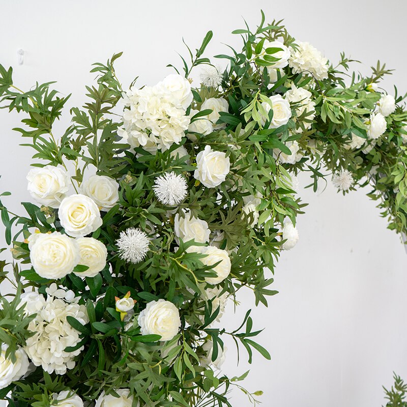 burgundy and white loft wedding decor2