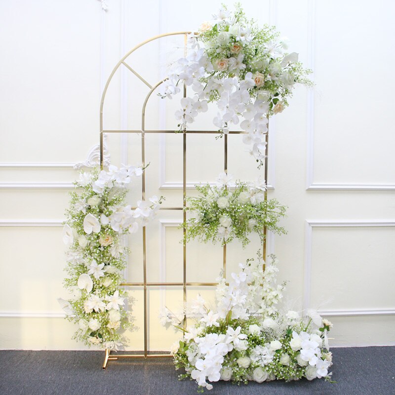 iron frame flower wall9