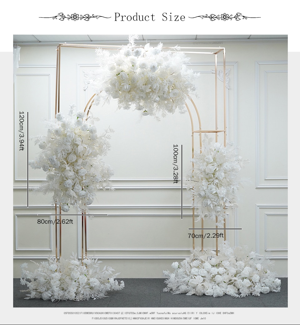 realistic artificial flower garland2