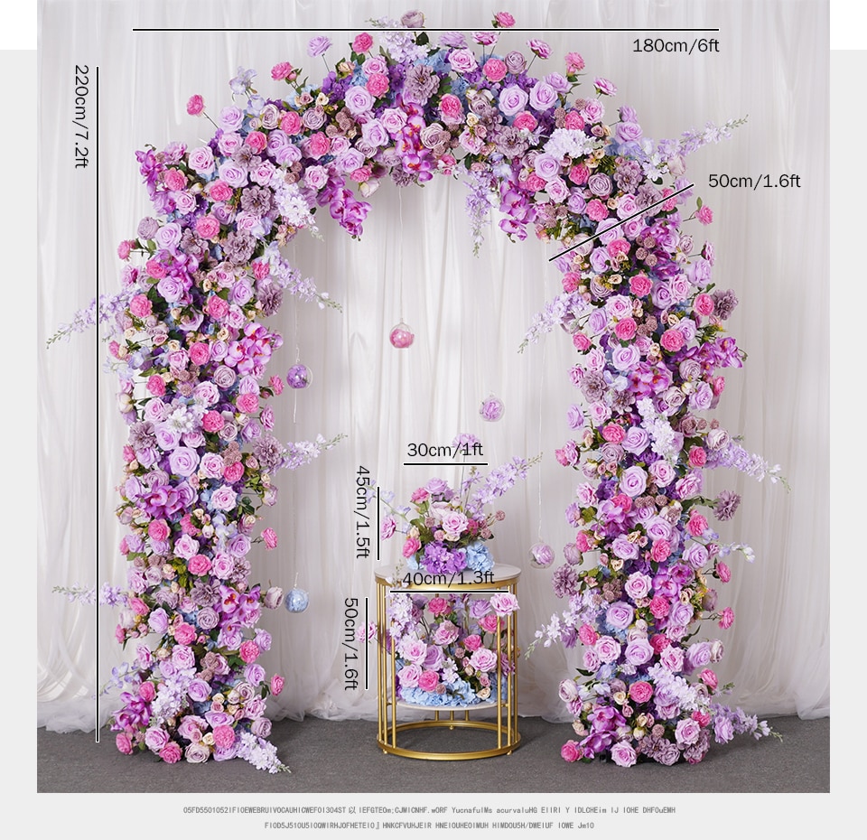 Arranging and spacing paper flowers for optimal visual impact