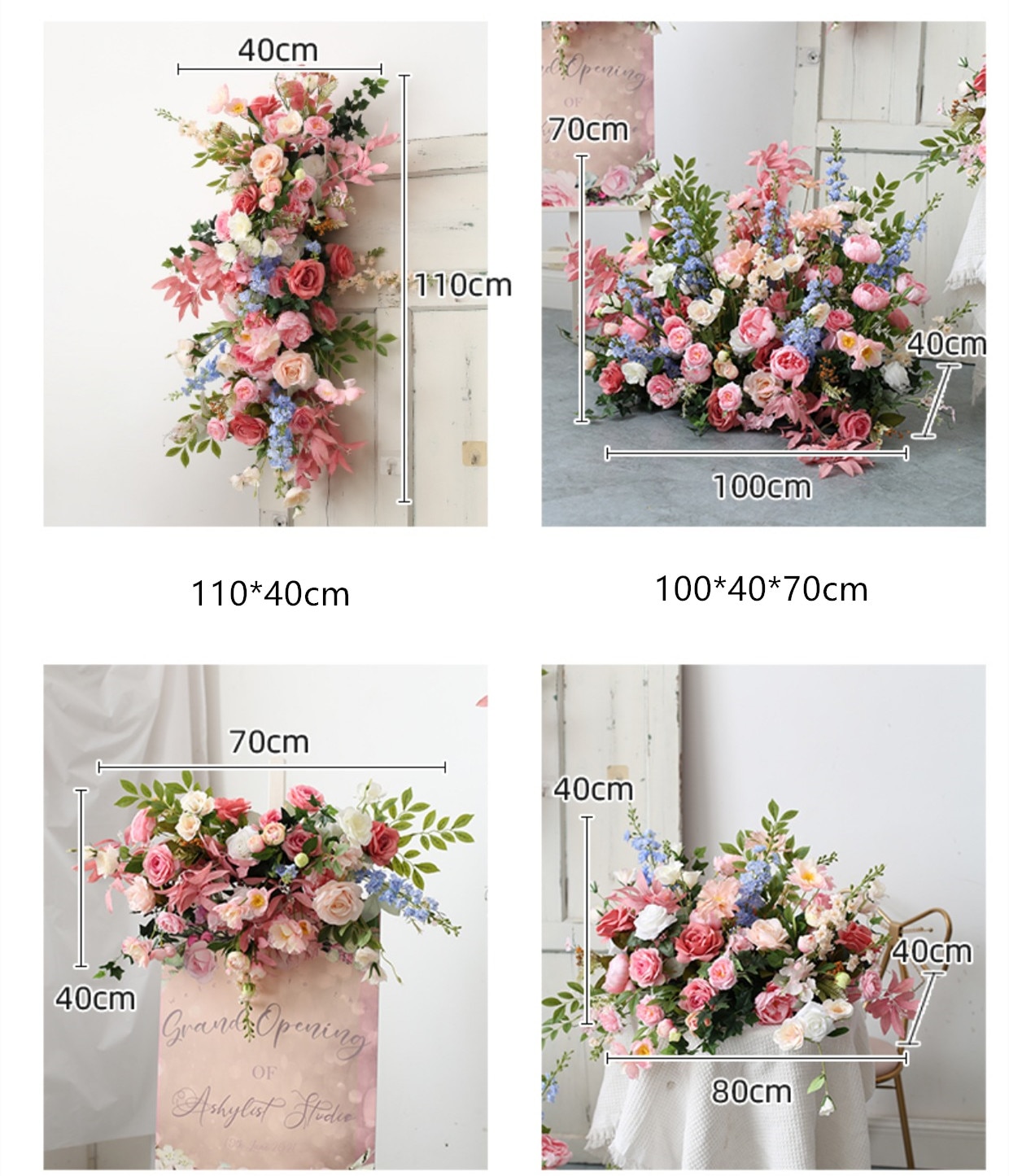 cheap rose gold wedding decor1