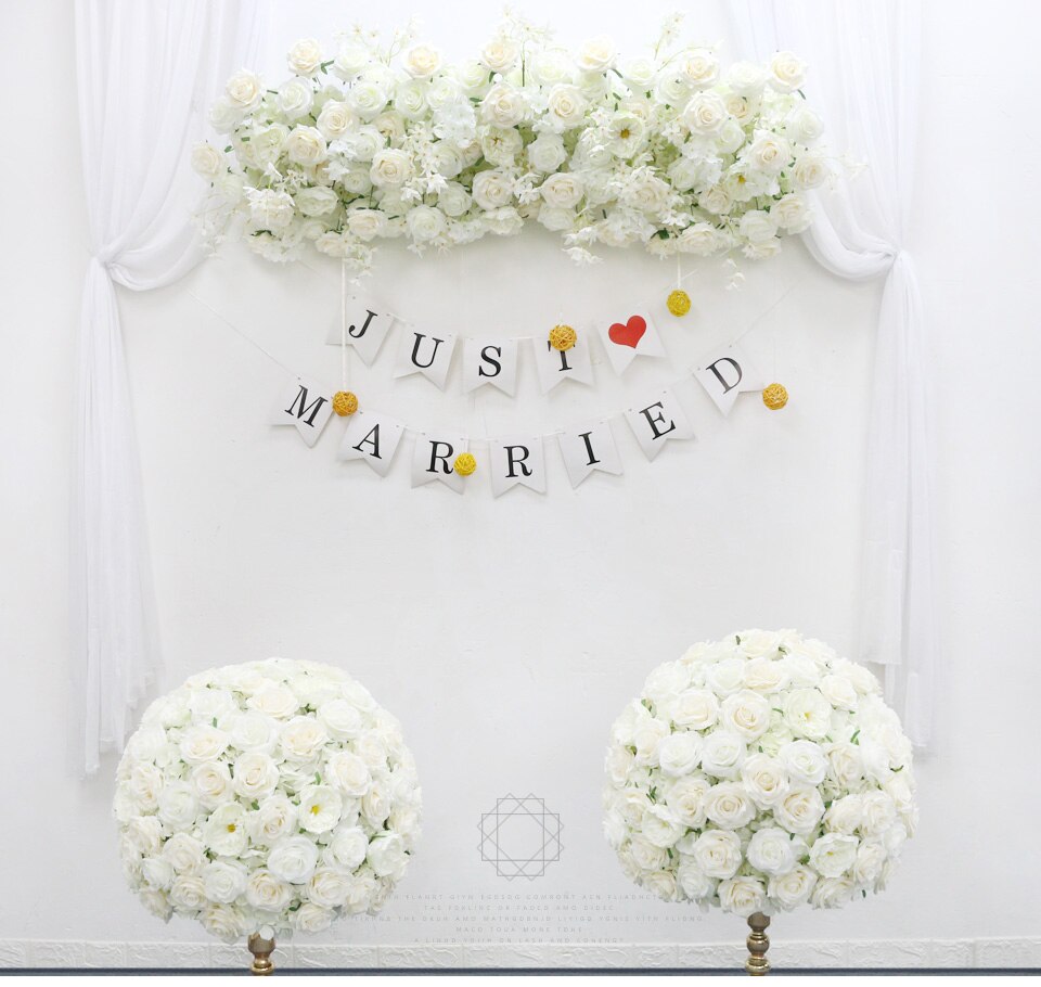 floral wedding table decor