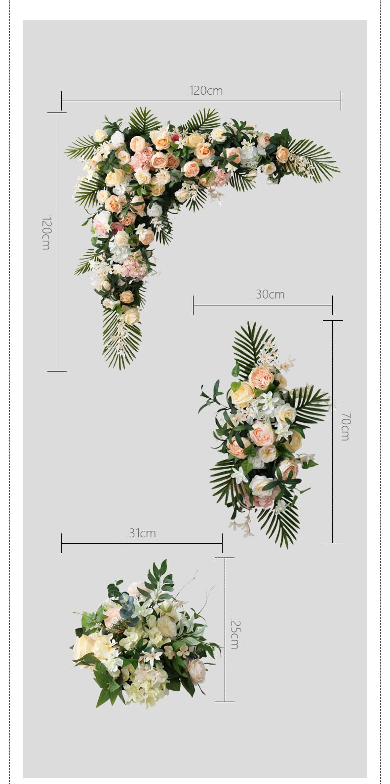 outdoor wedding wedding aisle decor1