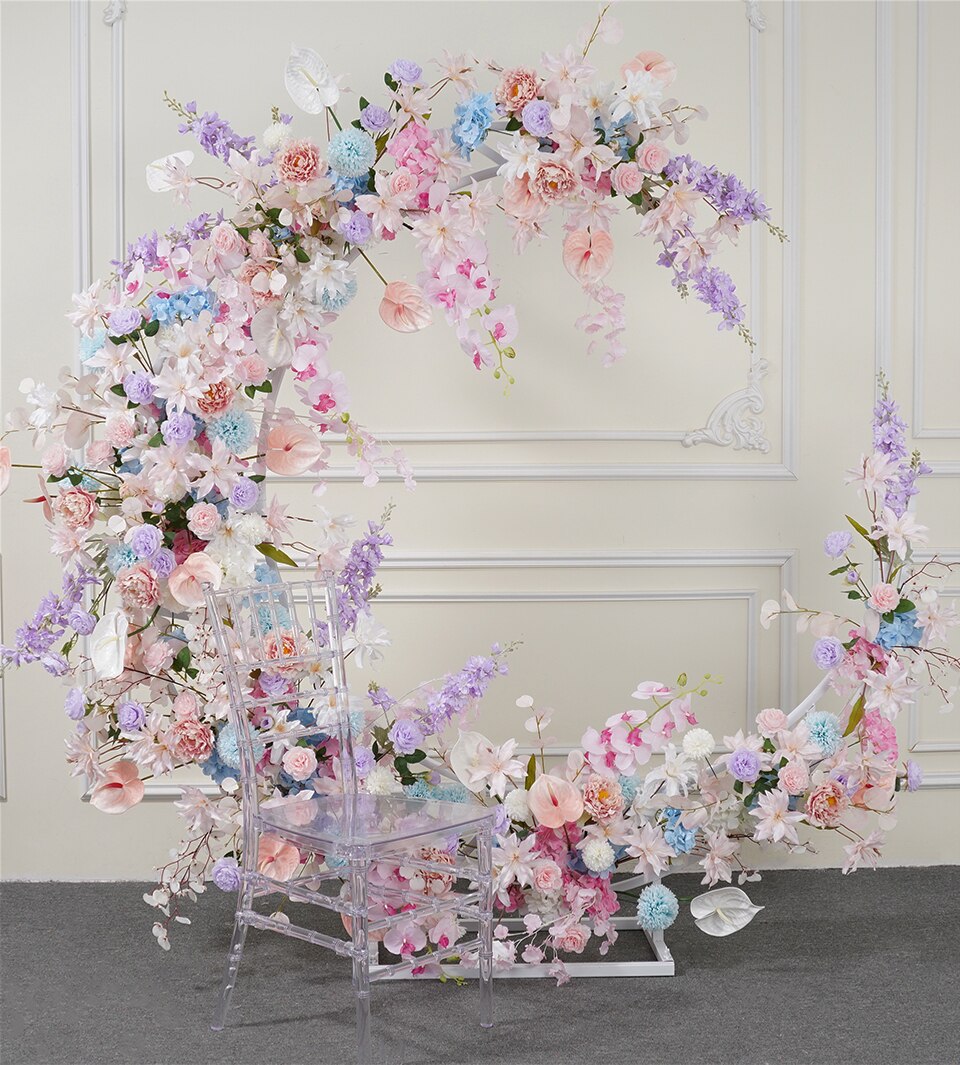 floral wall wedding decor