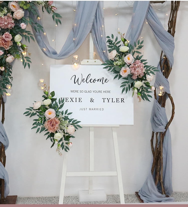 silk flowers for dining room table10