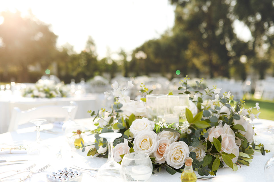 floral garland fake