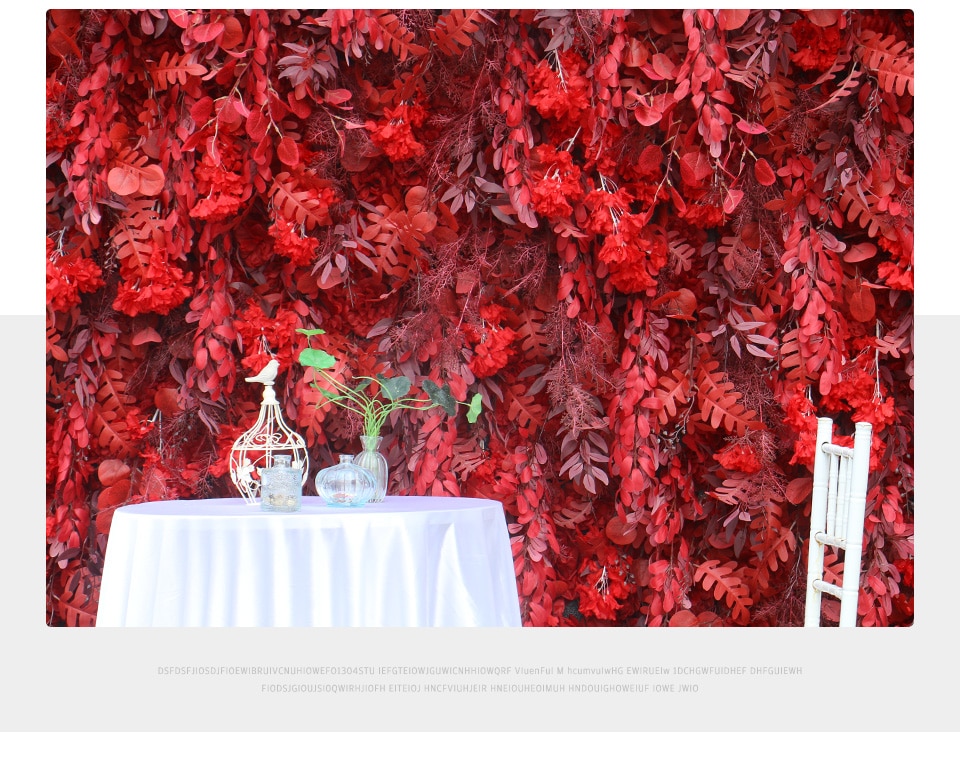 artificial red poinsettia plants2