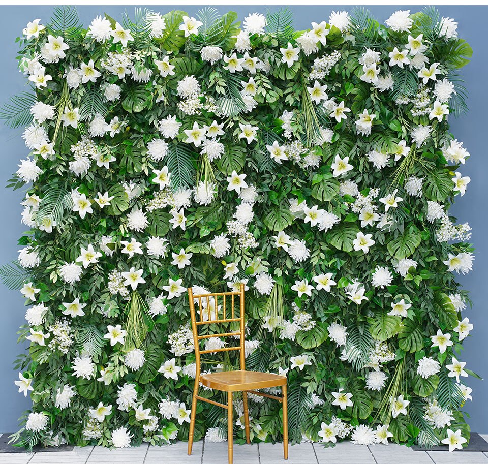 flower decoration to wall8