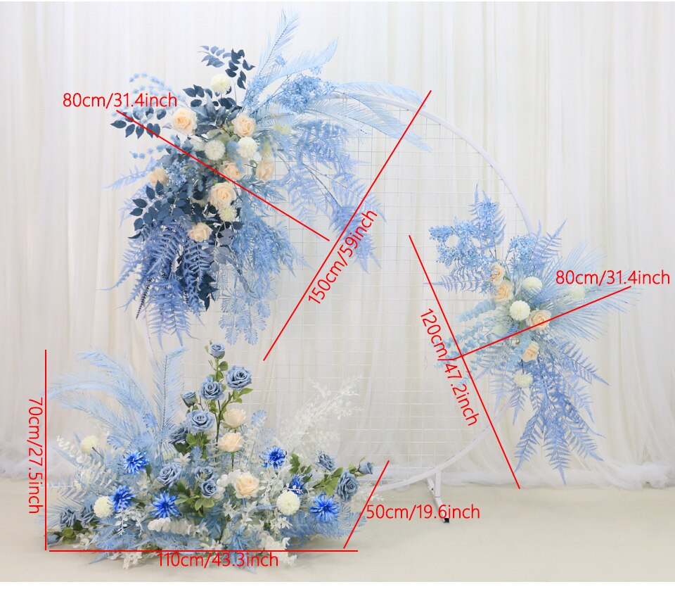 Adding foliage and greenery to wreath flower arrangements