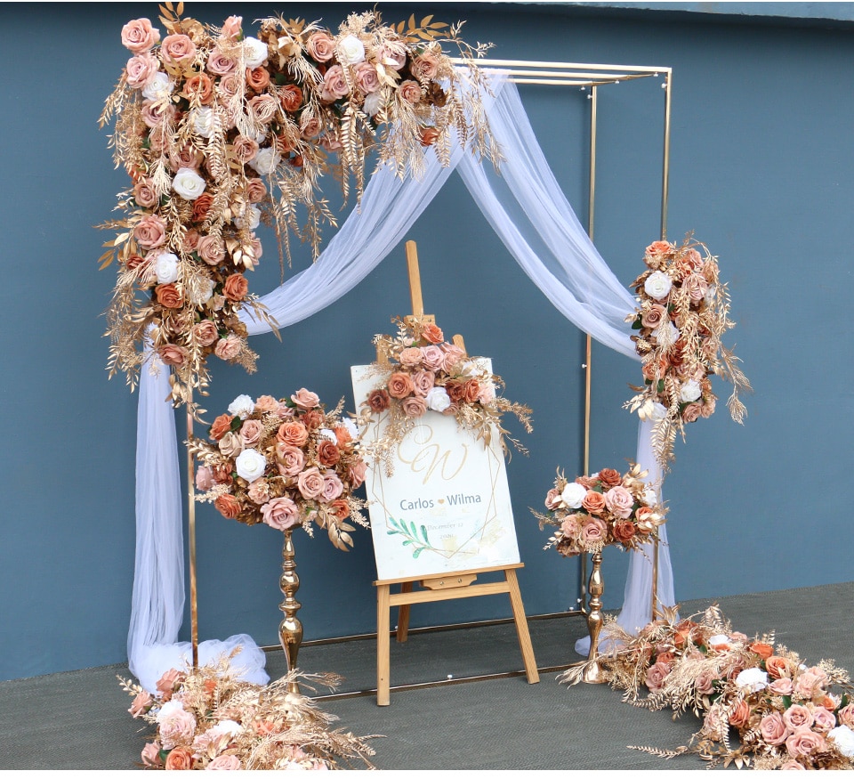 upholstered arch for wedding8